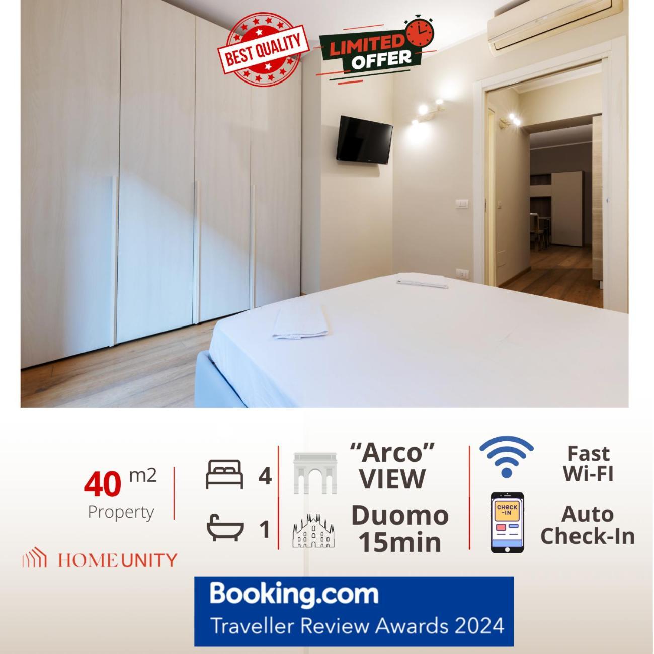 Arco Della Pace Corso Sempione - Exceptional Location Apartment Milan Exterior photo